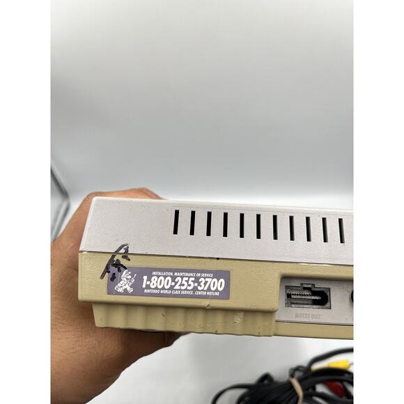 Super Nintendo SNES System Console With OEM Controller Authentic & Clean!!